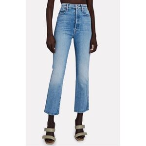 MOTHER Superior Tippy Top Frisky Flood Jeans - Size 33